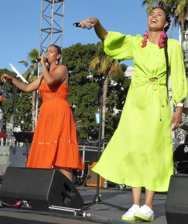 Jessa Calderon and Maya Jupiter: Photo Credit, Ricky Richardson