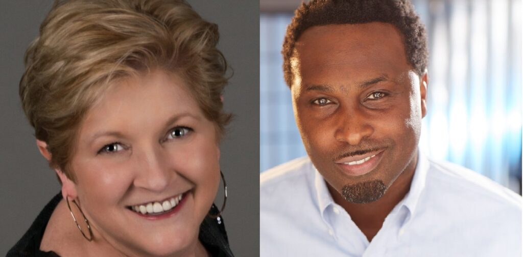 Connie Pheiff (TCAA) and Draper Winston (VAG)