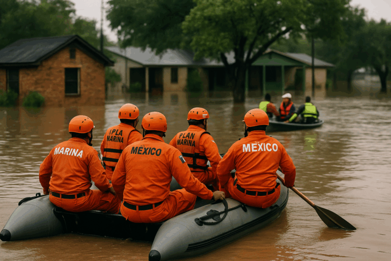 Mexico Sends Help as Texas Struggles With Catastrophic Flooding